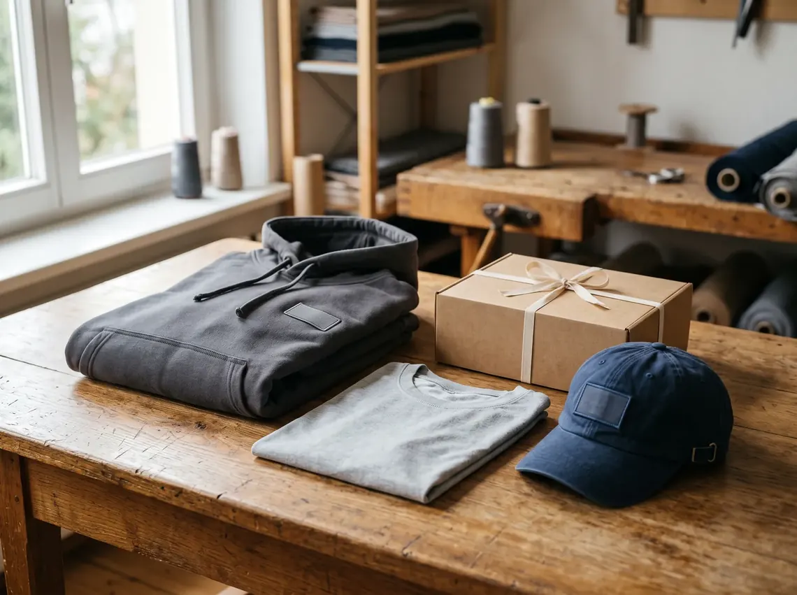Bedruckte Hoodies, Caps und Shirts als Firmengeschenk von wagners druckbar in Dinkelsbühl